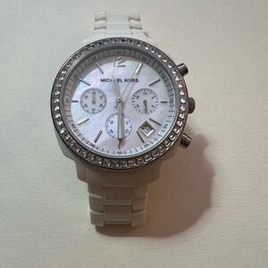 Michael Kors white watch